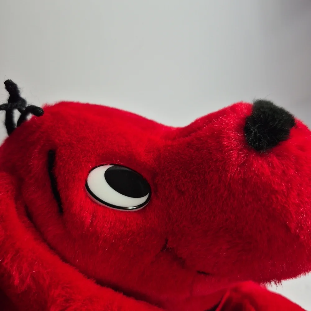 Clifford The Big Red Dog Plush Scholastic Side Kick Toy Vintage 1997 Stuffed